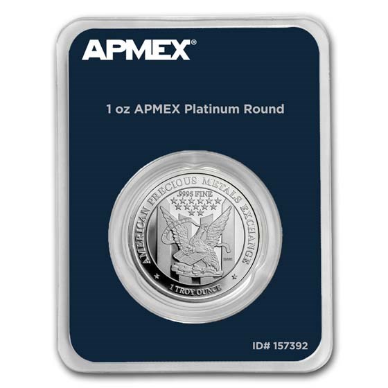 1 oz Platinum Round - APMEX (In TEP Package) 1 oz Platinum Round - APMEX (In TEP Package)